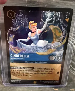 Disney Lorcana Cinderella Dream Come True 155/204 Whispers in the Well Foil - Image 3