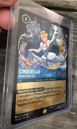 Disney Lorcana Cinderella Dream Come True 155/204 Whispers in the Well Foil - Image 4