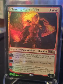 Chandra, Heart of Fire Core Set 2021 Foil - Image 1