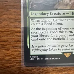 MTG Elanor Gardner the Lord of the Rings Regular Rare NM - Image 5