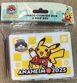 Pokemon World Championships 2025 Anaheim Double Deck Box and Dice Box IN HAND - Image 5