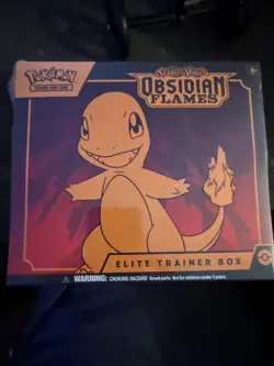 Pokemon: Scarlet & Violet Obsidian Flames Elite Trainer Box ETB New Factory Seal - Image 1
