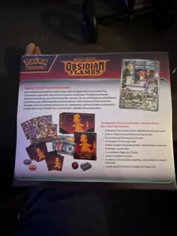 Pokemon: Scarlet & Violet Obsidian Flames Elite Trainer Box ETB New Factory Seal - Image 2