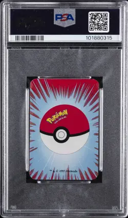 1999 BICYCLE POKEMON MINI PLAYING CARDS RED DECK KING OF CLUBS MOLTRES PSA 10 - Image 2