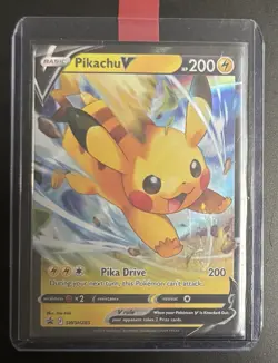 Pokemon Pikachu V SWSH285 Sword & Shield Promo Holo Pokemon Card TCG NM/M - Image 3