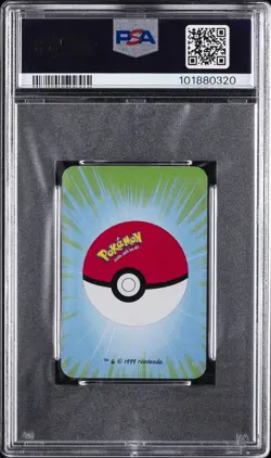 1999 BICYCLE POKEMON MINI PLAYING CARDS GREEN DECK 9 OF SPADES AERODACTYL PSA 10 - Image 2
