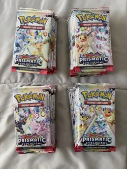 36x Pokemon TCG Prismatic Evolutions Booster Packs Lot - Sealed Loose - Image 1