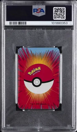 1999 BICYCLE POKEMON MINI PLAYING CARDS BLUE DECK 10 OF SPADES ARTICUNO PSA 10 - Image 2