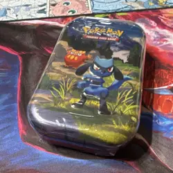 Pokemon Mega Evolution—Ascended Heroes Mini Tin Riolu & Darumaka 60ct 6+ 2026 - Image 1