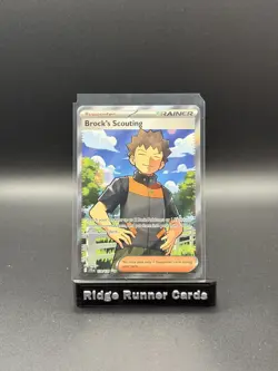 Sv09: Journey Together Pokemon TCG Brock #179/159 (B) - Image 1