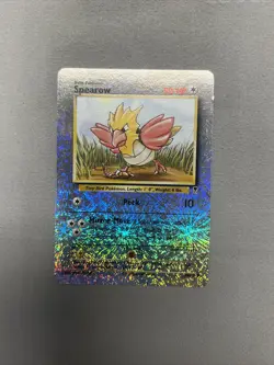 Pokemon TCG 2002 Spearow Legendary Collection 94/110 reverse Holo - Image 1