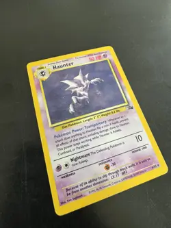 Pokemon TCG Haunter Fossil 6/62 Holo 1999-2000 Wizards Base Set NM/LP - Image 2