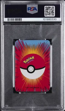 1999 BICYCLE POKEMON MINI PLAYING CARDS BLUE DECK JACK OF CLUBS FLAREON PSA 10 - Image 2