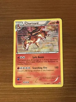 Pokemon TCG Charizard Legendary Treasures Holo Rare Card 19/113 - Image 2