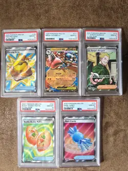pokemon psa 10 Graded lot english X5 - Image 1