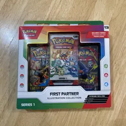 Pokemon First Partner Illustration Collection Series 1 Booster Pack New Sealed - Image 1