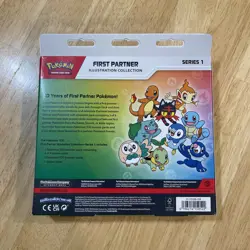 Pokemon First Partner Illustration Collection Series 1 Booster Pack New Sealed - Image 2