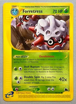 Pokemon Forretress #56/144 Non-Holo - 2003 Skyridge Set - NM to Mint Condition! - Image 1