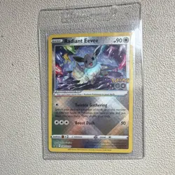 Radiant Eevee SWSH230 SWSH Sword & Shield Promo Holo English 2022 90 HP - Image 1