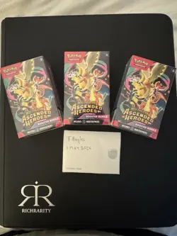 Pokemon TCG: Ascended Heroes Booster Bundle Lot Of 3 - Image 1