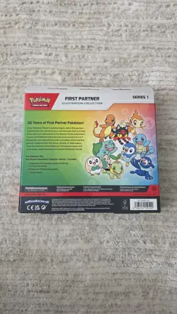 First Partner Illustration Collection Box Pokemon TCG New Sealed. - Image 2