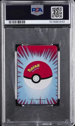 1999 BICYCLE POKEMON MINI PLAYING CARDS RED DECK 6 OF HEARTS VENUSAUR PSA 10 - Image 2