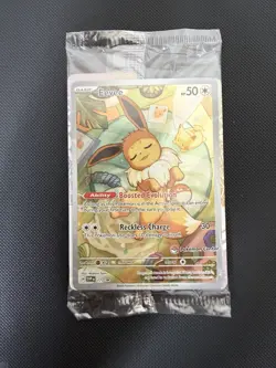 Eevee 173 Pokemon Center ETB Prismatic Evolutions Stamped Promo SEALED - Image 1