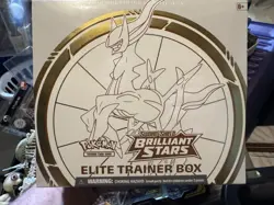 Pokemon Sword & Shield Brilliant Stars Elite Trainer Box 65 Sleeves 45 Energy - Image 1