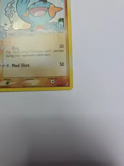 Pokemon TCG Marshtomp Reverse Holo Card 38/100 Crystal Guardians - Image 2