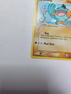 Pokemon TCG Marshtomp Reverse Holo Card 38/100 Crystal Guardians - Image 3