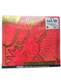 Pokemon Scarlet and Violet Elite Trainer Box Koraidon ETB Factory Sealed 820650853418 - Image 1