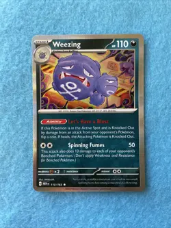 Weezing #110/165 SV: Scarlet & Violet 151 Holo Rare - Pokemon 2023 English - Image 1