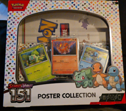 Pokemon TCG Scarlet & Violet 151 Poster Collection Box English - Image 1