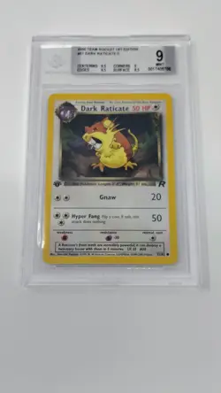 Dark Raticate [1st Edition] #51 | Pokemon Team Rocket Grade: Graded 9 - Image 1
