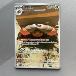 Pokemon TCG Crustle 186/182 Sv10 Destined Rivals Holo Illustration Rare 150 HP - Image 4