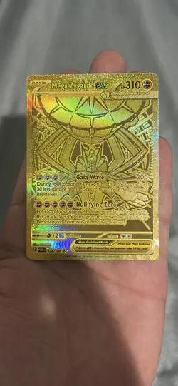 Pokemon Perfect Order Mega Zygarde EX Gold Mega Hyper Rare 124/88 - Image 3