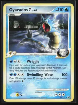 Gyarados G 30/127 Rare Platinum Pokemon NM - Image 1