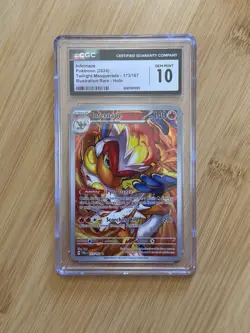 Infernape 173/167 CGC 10 Illustration Rare - Twilight Masquerade Pokemon TCG - Image 1