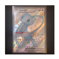 Pokemon Mew Ex 216/091 SV: Paldean Fates Shiny Ultra Rare Holo 180HP - Image 1