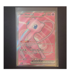 Pokemon Pink Mew EX 193/165 Sv2a 151 Full Art Ultra Rare Holo Basic 180HP - Image 1