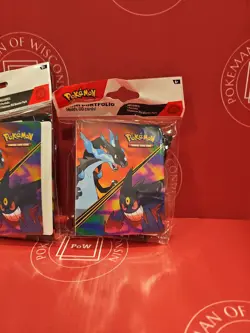 Three (3) New Sealed Pokemon Phantasmal flames mini portfolios - Image 4