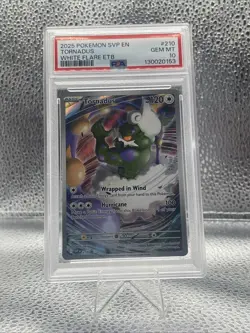 Pokemon Tornadus White Flare ETB Promo 210 Psa 10 - Image 1