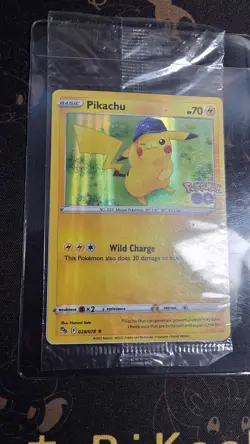 Pokemon - Pikachu 028/078 Pokemon GO SEALED HOLO BLEED - Image 3