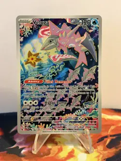Pokemon TCG Veluza Illustration Rare SV04: Paradox Rift 192/182 NM - Image 1