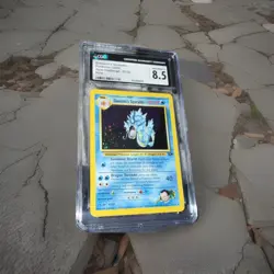 Giovanni's Gyarados 5/132 Holo Gym Challenge Pokemon CGC 8.5 Nm/Mint Low Pop - Image 1