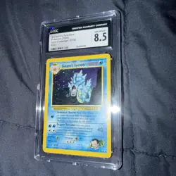 Giovanni's Gyarados 5/132 Holo Gym Challenge Pokemon CGC 8.5 Nm/Mint Low Pop - Image 3