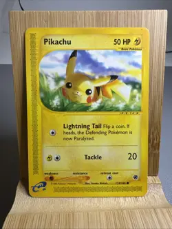 Pokemon TCG - Pikachu 124/165 Common Expedition - Image 1
