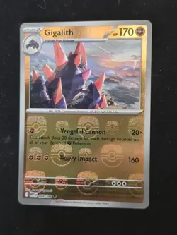 Pokemon TCG Gigalith Sv: White Flare 048/086 Holo Masterball - Image 1
