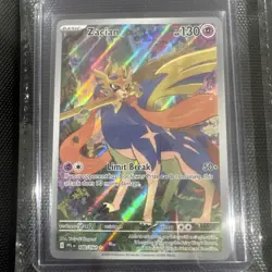 Zacian 100/094 - Illustration Rare - Phantasmal Flames - Pokemon TCG - NM - Image 1