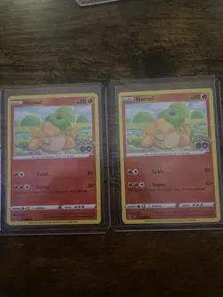 Numel (Peelable Ditto) Common Pokemon GO 013/078 NM Reverse Holo Two Of Them! - Image 1
